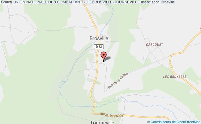 plan association Union Nationale Des Combattants De Brosville-tourneville Brosville