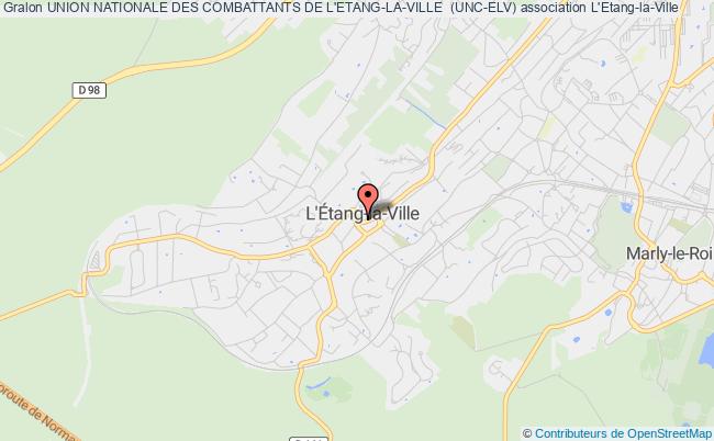 plan association Union Nationale Des Combattants De L'etang-la-ville  (unc-elv) L'   Étang-la-Ville