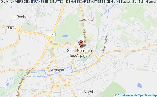 plan association Univers Des Enfants En Situation De Handicap Et Autistes De GuinÉe Saint-Germain-lès-Arpajon