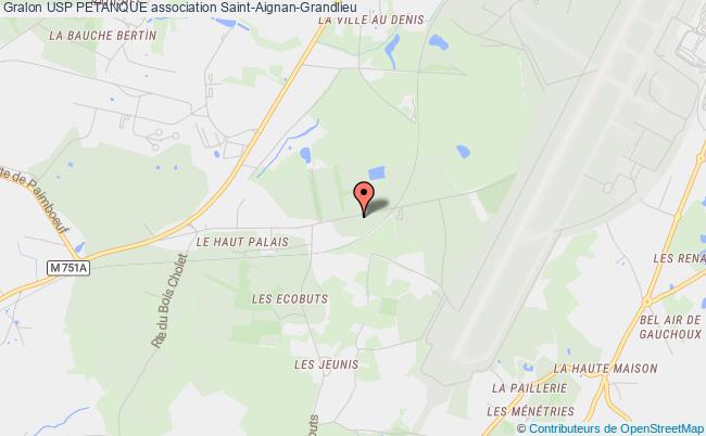 plan association Usp Petanque Saint-Aignan-Grandlieu