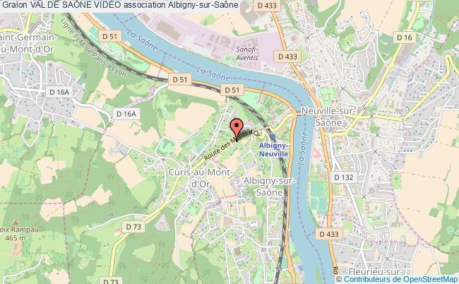 plan association Val De SaÔne VidÉo Albigny-sur-Saône