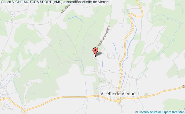 plan association Vigne Motors Sport (vms) Villette-de-Vienne