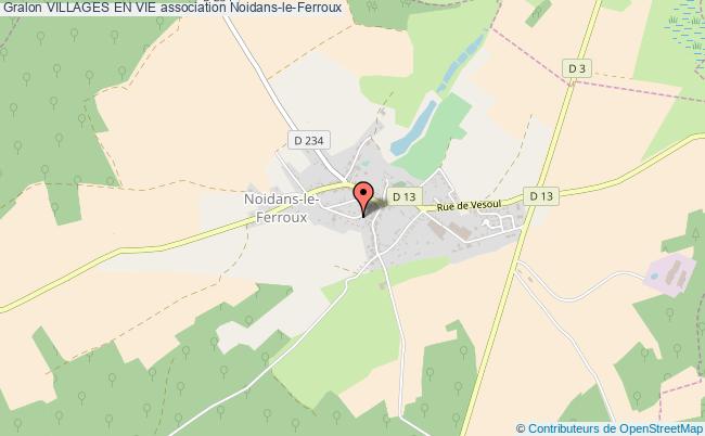 plan association Villages En Vie Noidans-le-Ferroux