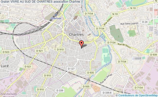 plan association Vivre Au Sud De Chartres Chartres