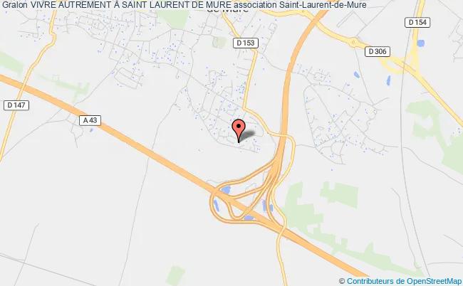 plan association Vivre Autrement À Saint Laurent De Mure Saint-Laurent-de-Mure