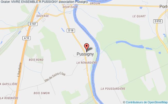 plan association Vivre Ensemble A Pussigny Pussigny
