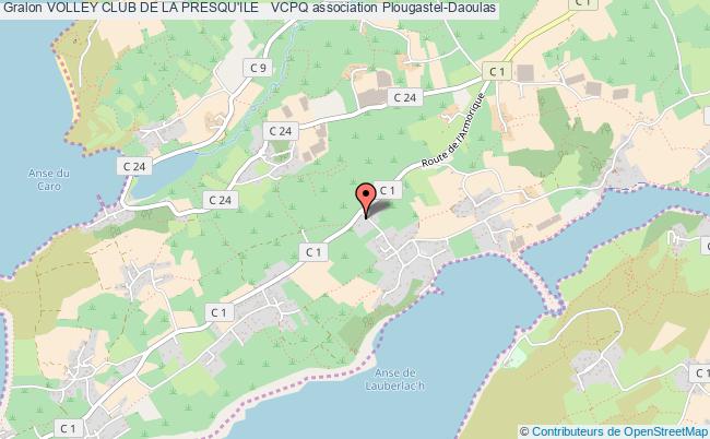 plan association Volley Club De La Presqu'ile   Vcpq Plougastel-Daoulas
