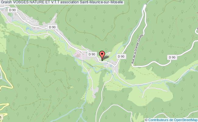 plan association Vosges Nature Et V.t.t Saint-Maurice-sur-Moselle