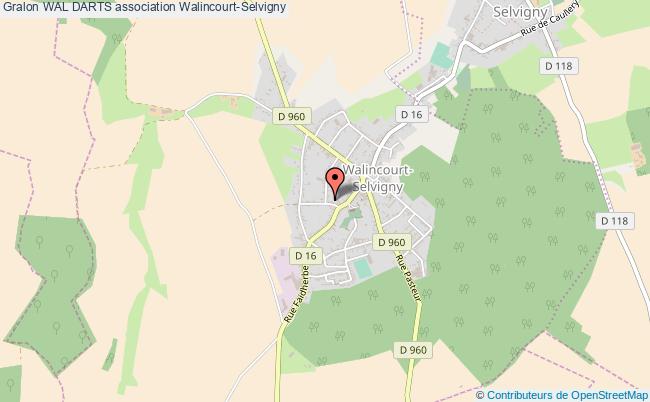 plan association Wal Darts Walincourt-Selvigny