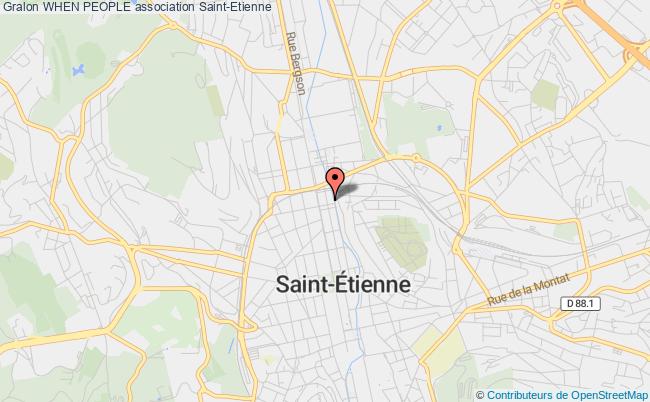 plan association When People Saint-Étienne