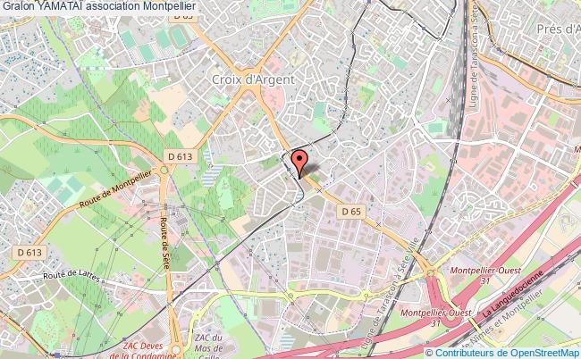 plan association YamataÏ Montpellier