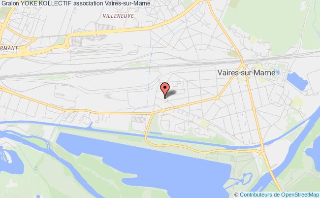plan association Yoke Kollectif Vaires-sur-Marne