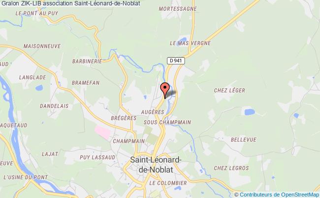 plan association Zik-lib Saint-Léonard-de-Noblat