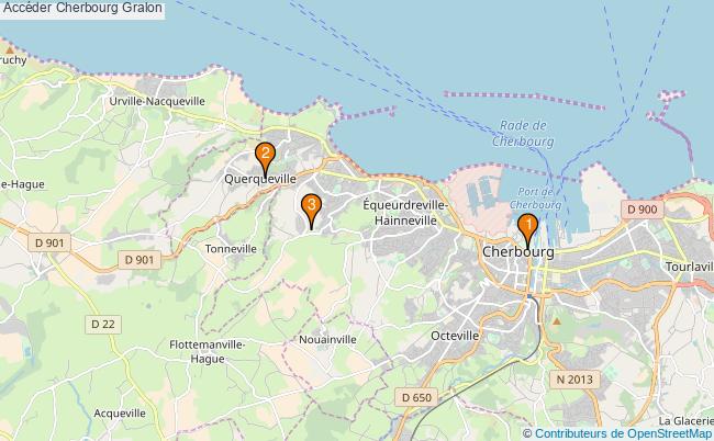 plan Accéder Cherbourg Associations Accéder Cherbourg : 3 associations