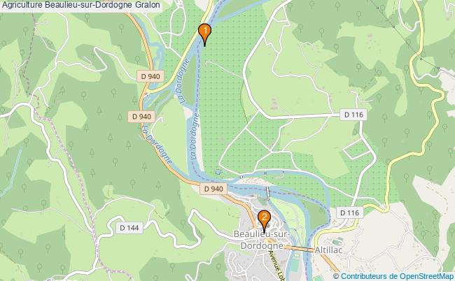 plan Agriculture Beaulieu-sur-Dordogne Associations Agriculture Beaulieu-sur-Dordogne : 2 associations