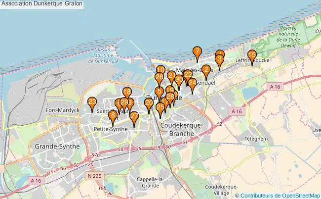 plan Association Dunkerque Associations association Dunkerque : 241 associations