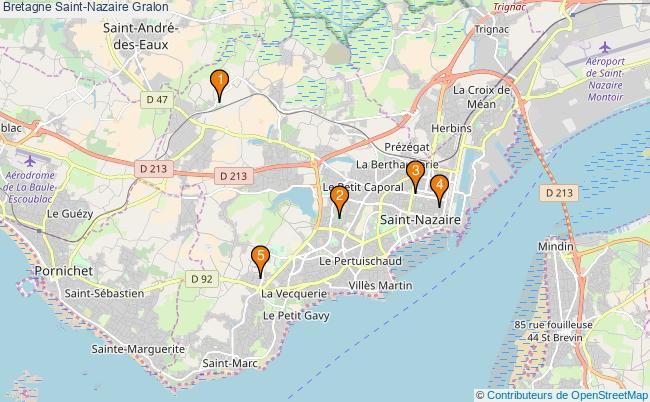plan Bretagne Saint-Nazaire Associations Bretagne Saint-Nazaire : 5 associations