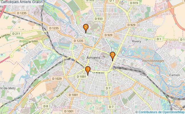 plan Catholiques Amiens Associations catholiques Amiens : 3 associations