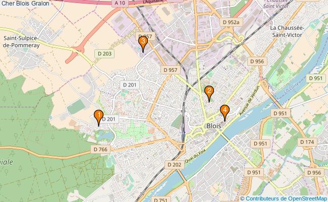 plan Cher Blois Associations Cher Blois : 4 associations