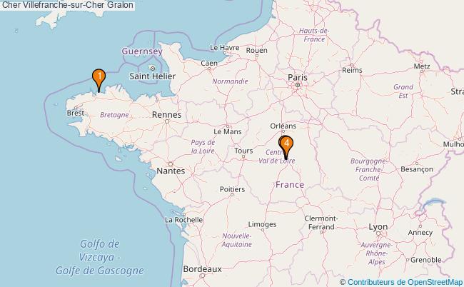 plan Cher Villefranche-sur-Cher Associations Cher Villefranche-sur-Cher : 4 associations