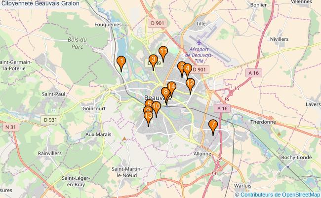 plan Citoyenneté Beauvais Associations citoyenneté Beauvais : 19 associations