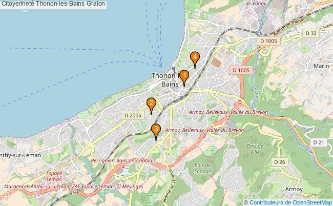 plan Citoyenneté Thonon-les-Bains Associations citoyenneté Thonon-les-Bains : 4 associations