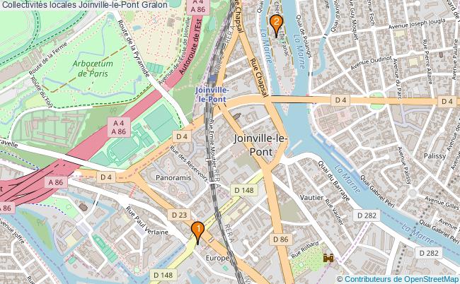 plan Collectivités locales Joinville-le-Pont Associations collectivités locales Joinville-le-Pont : 3 associations