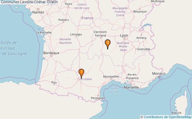 plan Communes Lavoûte-Chilhac Associations communes Lavoûte-Chilhac : 3 associations