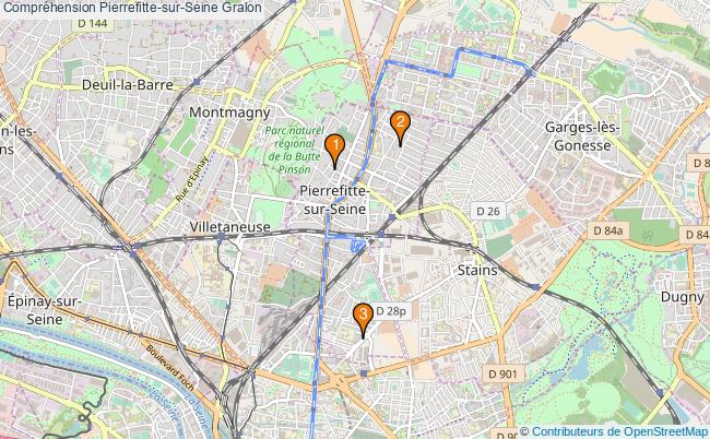 plan Compréhension Pierrefitte-sur-Seine Associations Compréhension Pierrefitte-sur-Seine : 3 associations