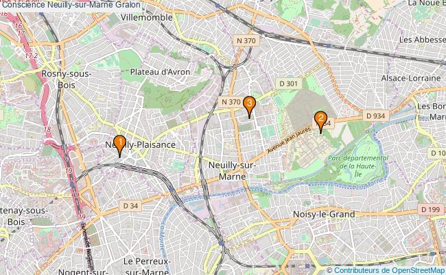 plan Conscience Neuilly-sur-Marne Associations conscience Neuilly-sur-Marne : 3 associations