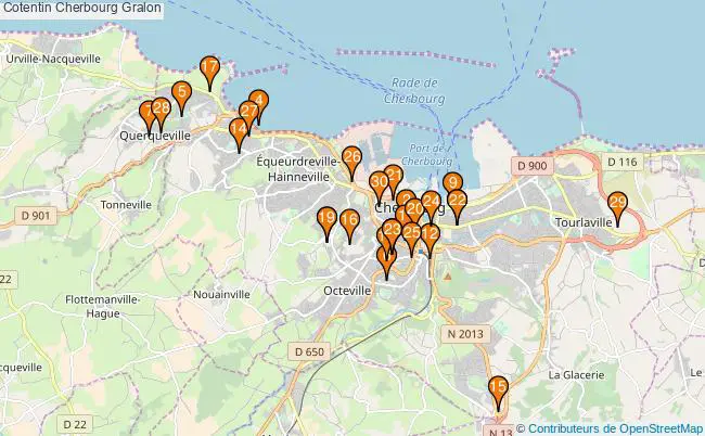plan Cotentin Cherbourg Associations Cotentin Cherbourg : 96 associations