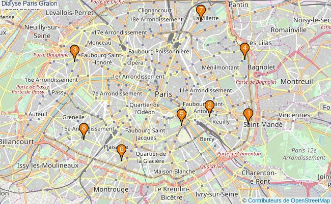 plan Dialyse Paris Associations dialyse Paris : 12 associations