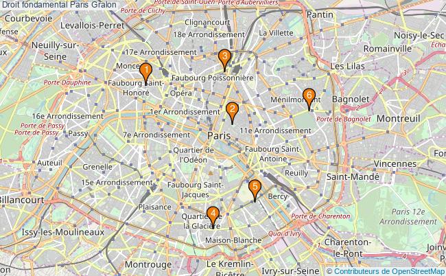 plan Droit fondamental Paris Associations droit fondamental Paris : 8 associations