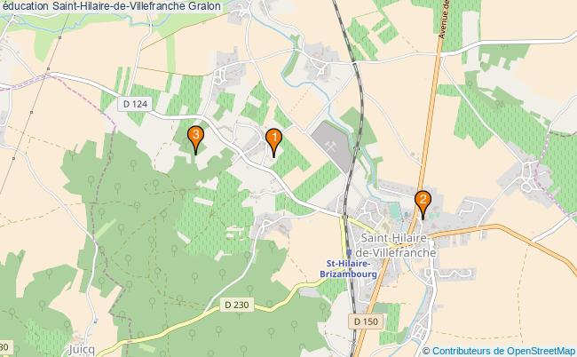 plan éducation Saint-Hilaire-de-Villefranche Associations éducation Saint-Hilaire-de-Villefranche : 3 associations