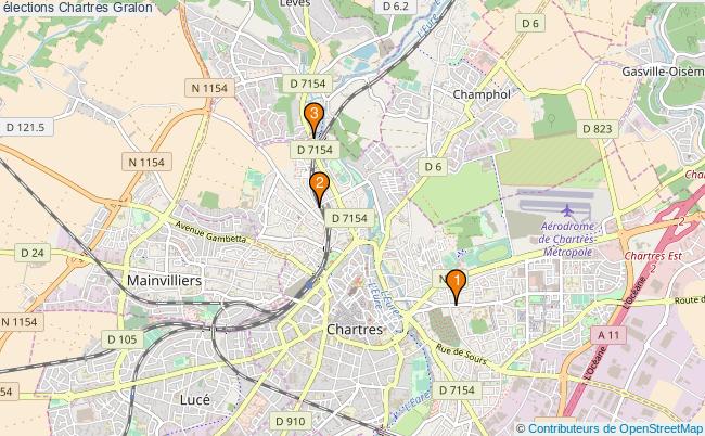 plan élections Chartres Associations élections Chartres : 4 associations