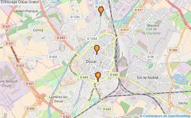 plan Entourage Douai Associations Entourage Douai : 3 associations