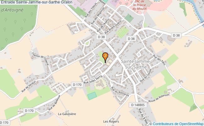 plan Entraide Sainte-Jamme-sur-Sarthe Associations entraide Sainte-Jamme-sur-Sarthe : 2 associations