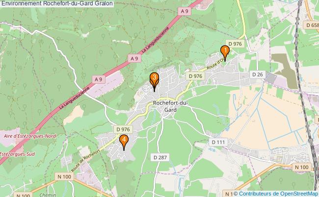 plan Environnement Rochefort-du-Gard Associations Environnement Rochefort-du-Gard : 4 associations