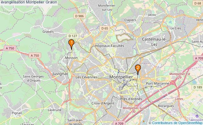 plan évangélisation Montpellier Associations évangélisation Montpellier : 3 associations