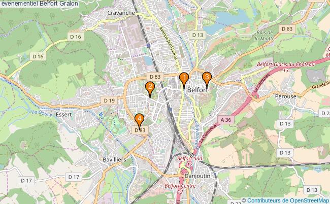plan évenementiel Belfort Associations évenementiel Belfort : 6 associations