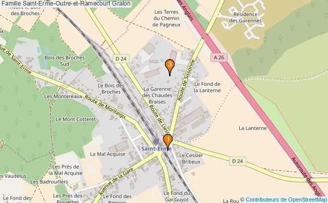plan Famille Saint-Erme-Outre-et-Ramecourt Associations famille Saint-Erme-Outre-et-Ramecourt : 2 associations