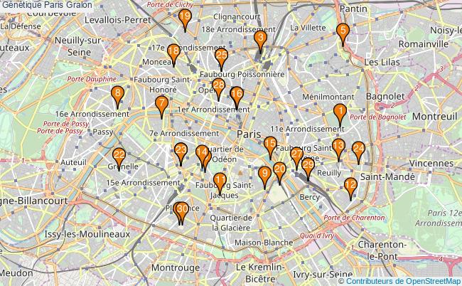 plan Génétique Paris Associations génétique Paris : 47 associations