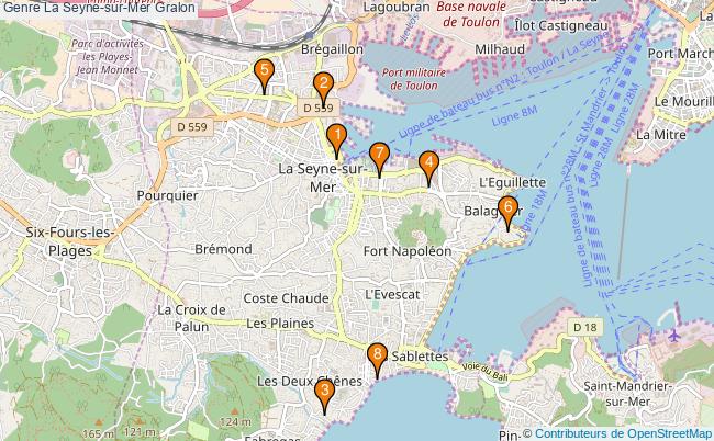 plan Genre La Seyne-sur-Mer Associations genre La Seyne-sur-Mer : 9 associations