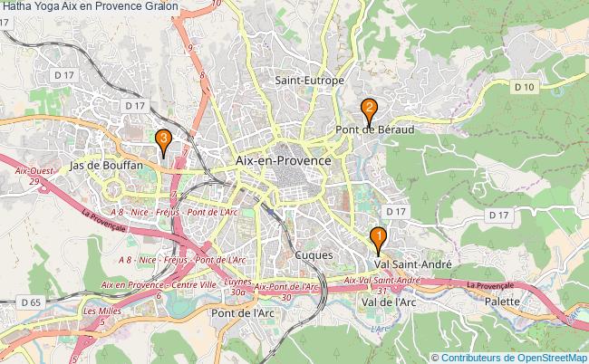 plan Hatha Yoga Aix en Provence Associations Hatha Yoga Aix en Provence : 3 associations