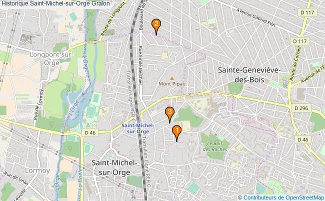 plan Historique Saint-Michel-sur-Orge Associations historique Saint-Michel-sur-Orge : 3 associations