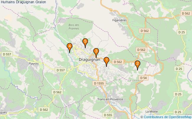 plan Humains Draguignan Associations Humains Draguignan : 5 associations