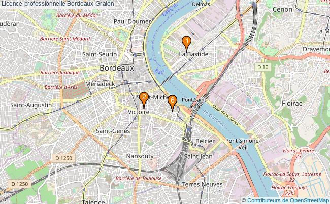 plan Licence professionnelle Bordeaux Associations licence professionnelle Bordeaux : 6 associations
