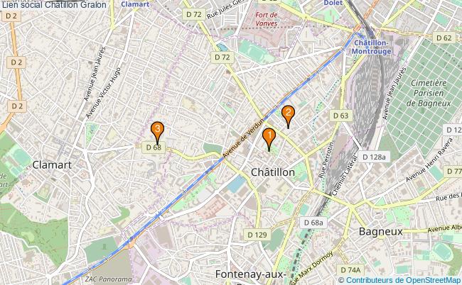 plan Lien social Châtillon Associations lien social Châtillon : 5 associations
