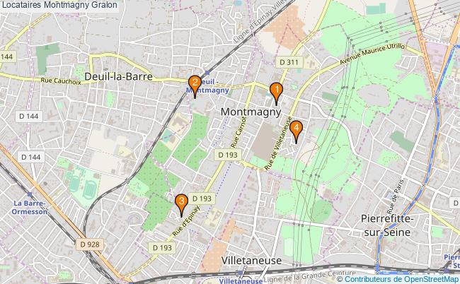 plan Locataires Montmagny Associations Locataires Montmagny : 5 associations