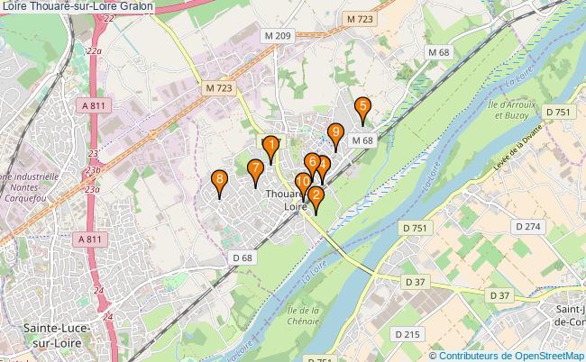 plan Loire Thouaré-sur-Loire Associations Loire Thouaré-sur-Loire : 9 associations
